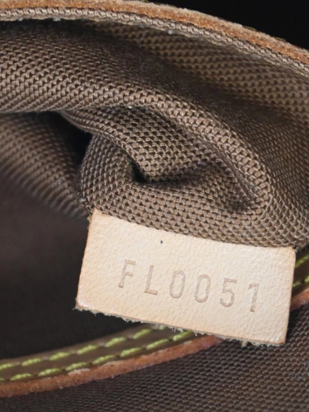 LOUIS VUITTON LV Logo Alma Hand Bag Monogram Leather Brown France M51130 73TA598 - Picture 15 of 15